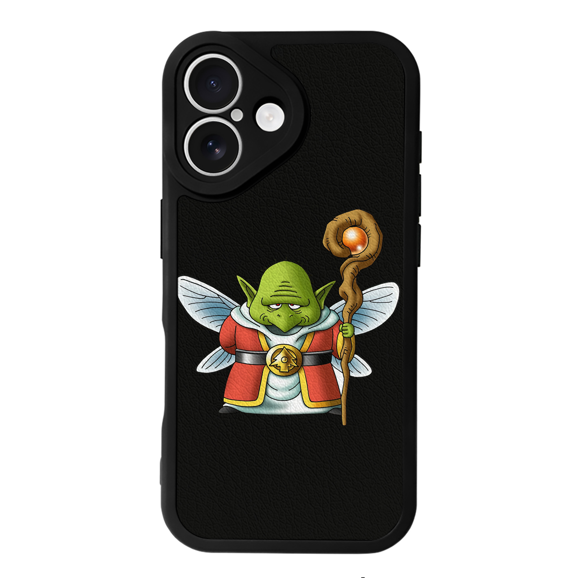 （画像用） ドラゴンクエスト Doragon Kuesuto Dragon Quest 【iPhone 16シリーズ対応】シリコンスマホケース（レザー調） 材質：シリコン
